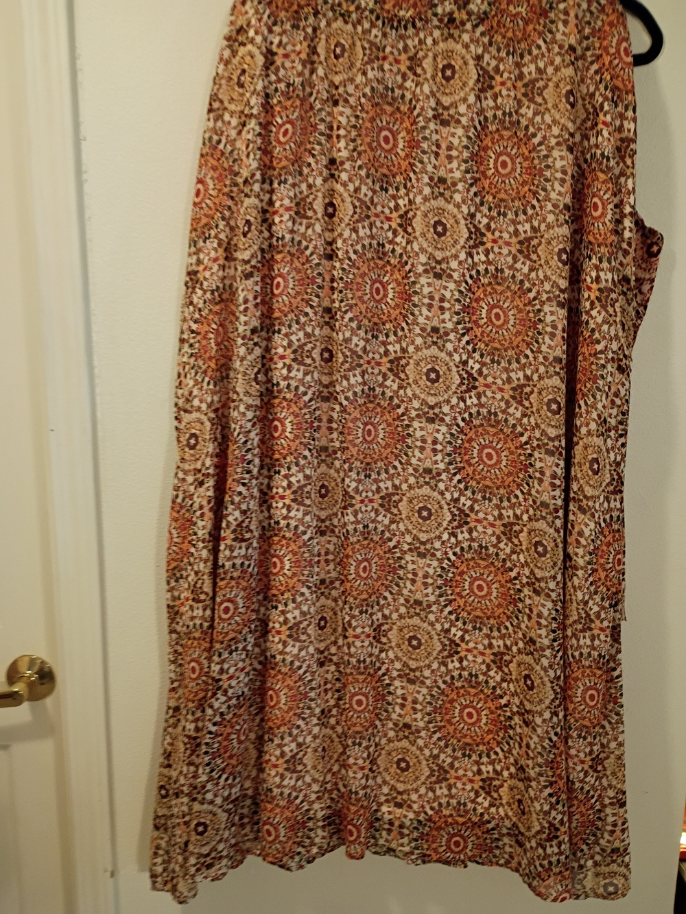 Roz & Ali Blush Pink Floral Trim Blouse